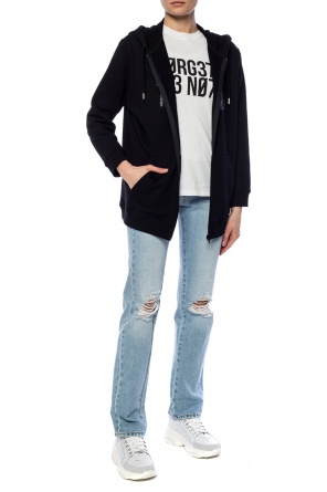 Sweatshirt with a glitter pattern, zdjęcie 2 Sweatshirt with a glitter pattern od Red Valentino